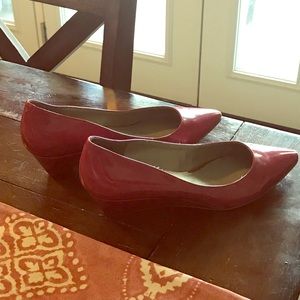 Red 1 inch wedge